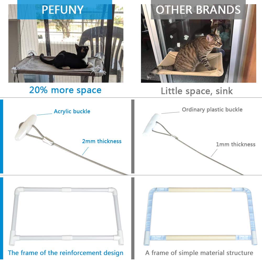 PEFUNY asiento interior beige: uso cómodo junto a la ventana