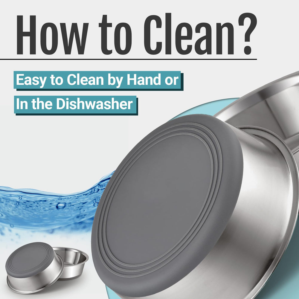 Ensemble Peggy11 de deux bols pour chien pratique.