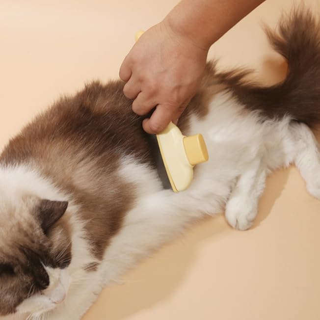 Peine quita pelo para mascotas, dos caras, apto para pelaje grueso
