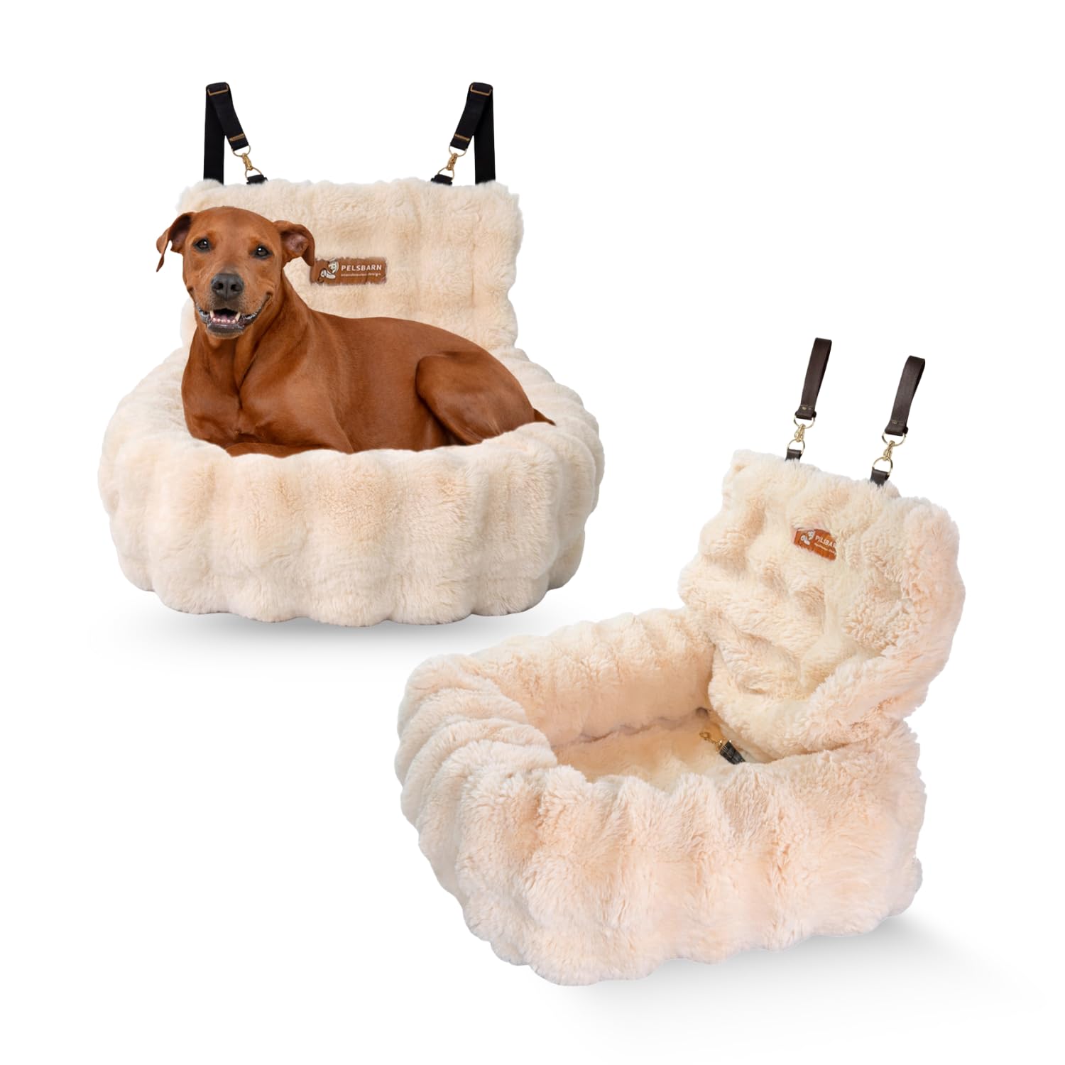 Pelsbarn cama-coche-lujo donacion-perro: ayuda a refugios con cada compra