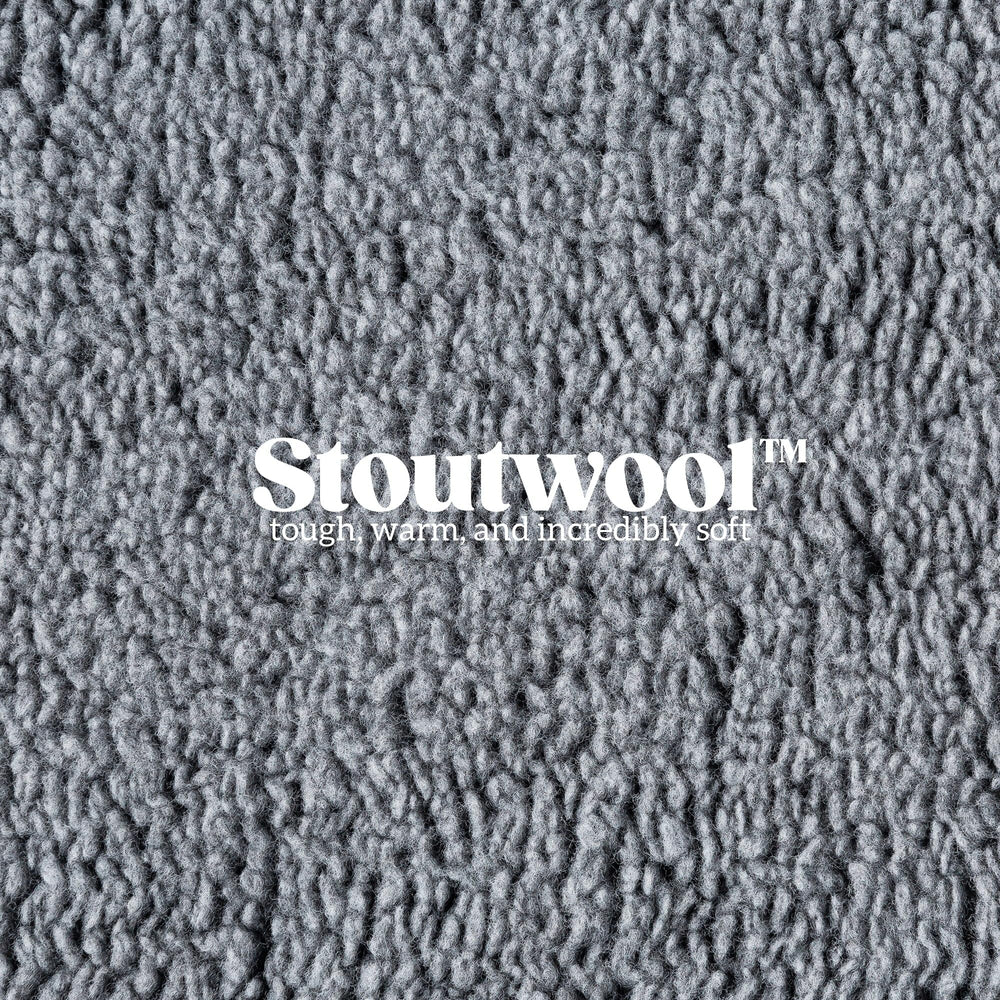 Cama redonda Pelzin Stoutwool, suave y cálida para perros mordedores.