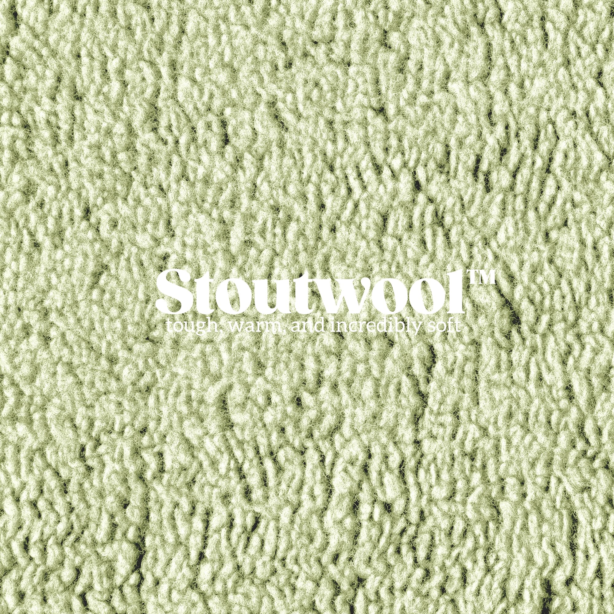 Textura Lambswool Densa de Pelzin Stoutwool, tacto suave y cálido para mascotas.
