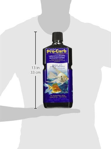 Penn-Plax Pro-Carb mejora la filtración eficiente y mantiene el agua limpia en acuarios marinos y de agua dulce.