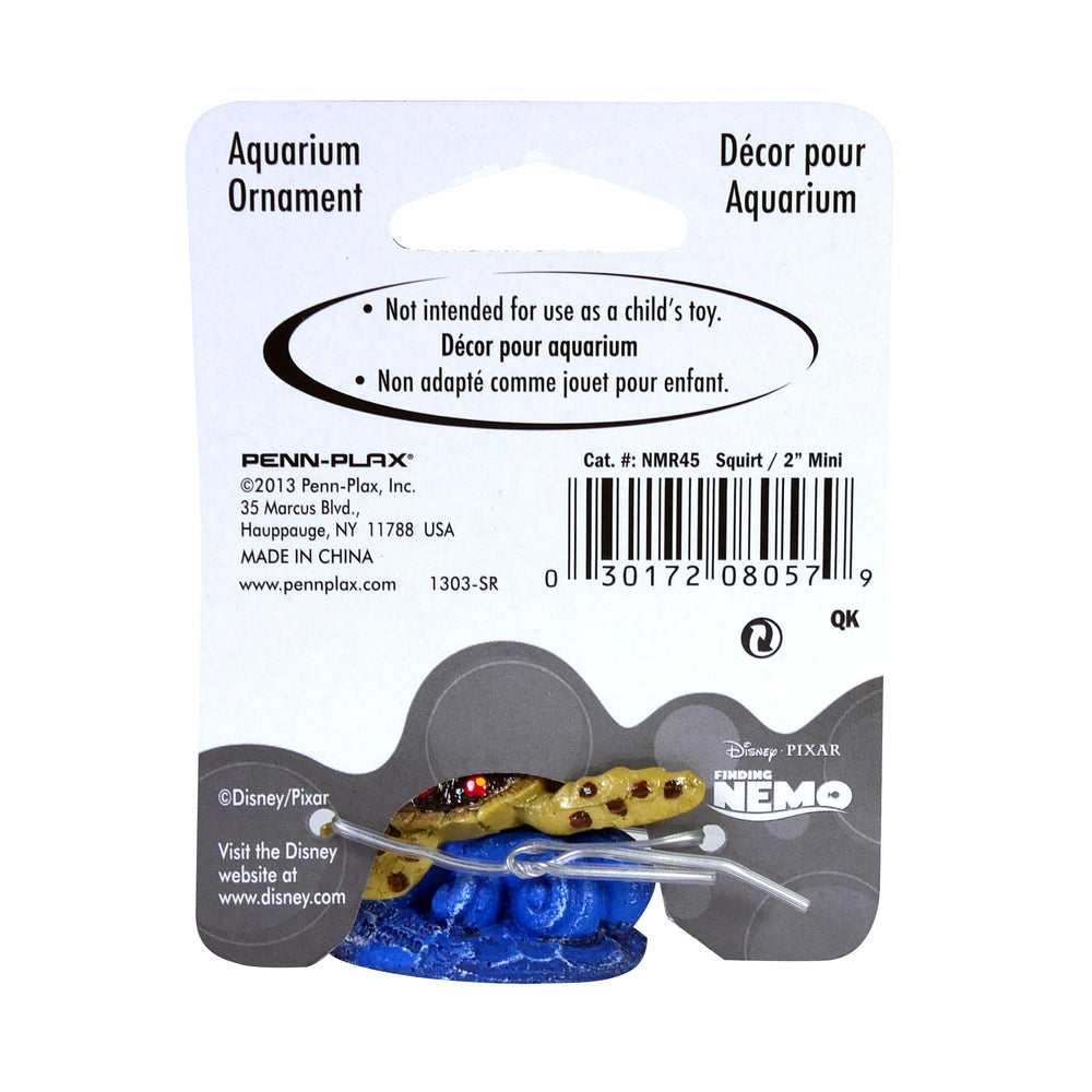 Penn-Plax Squirt mini, compatible con peces, ornamento decorativo seguro para acuarios.
