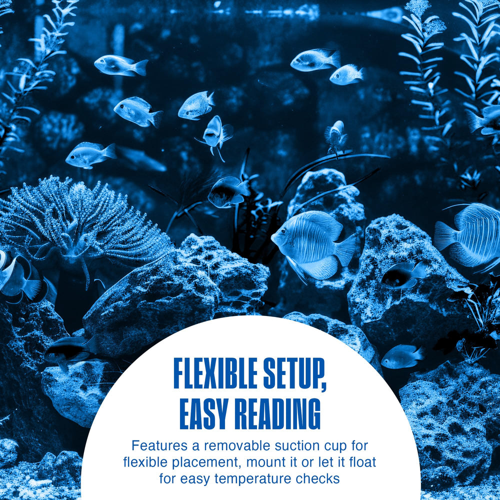 Ventosa opcional para fijar junto a la pared del acuario
