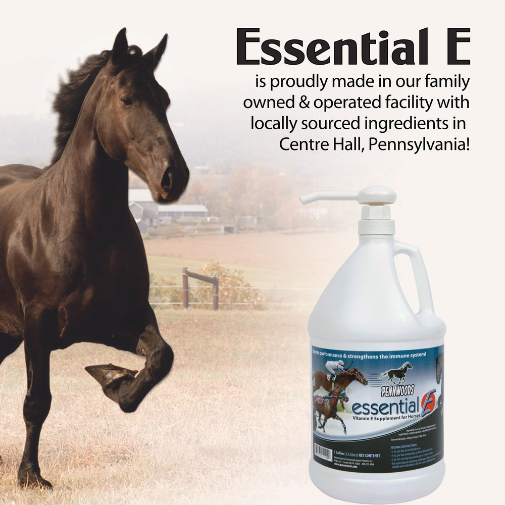 Pennwoods Essential E, formulacion vitamina E dl alfa-tocoferol y aceites vegetales.