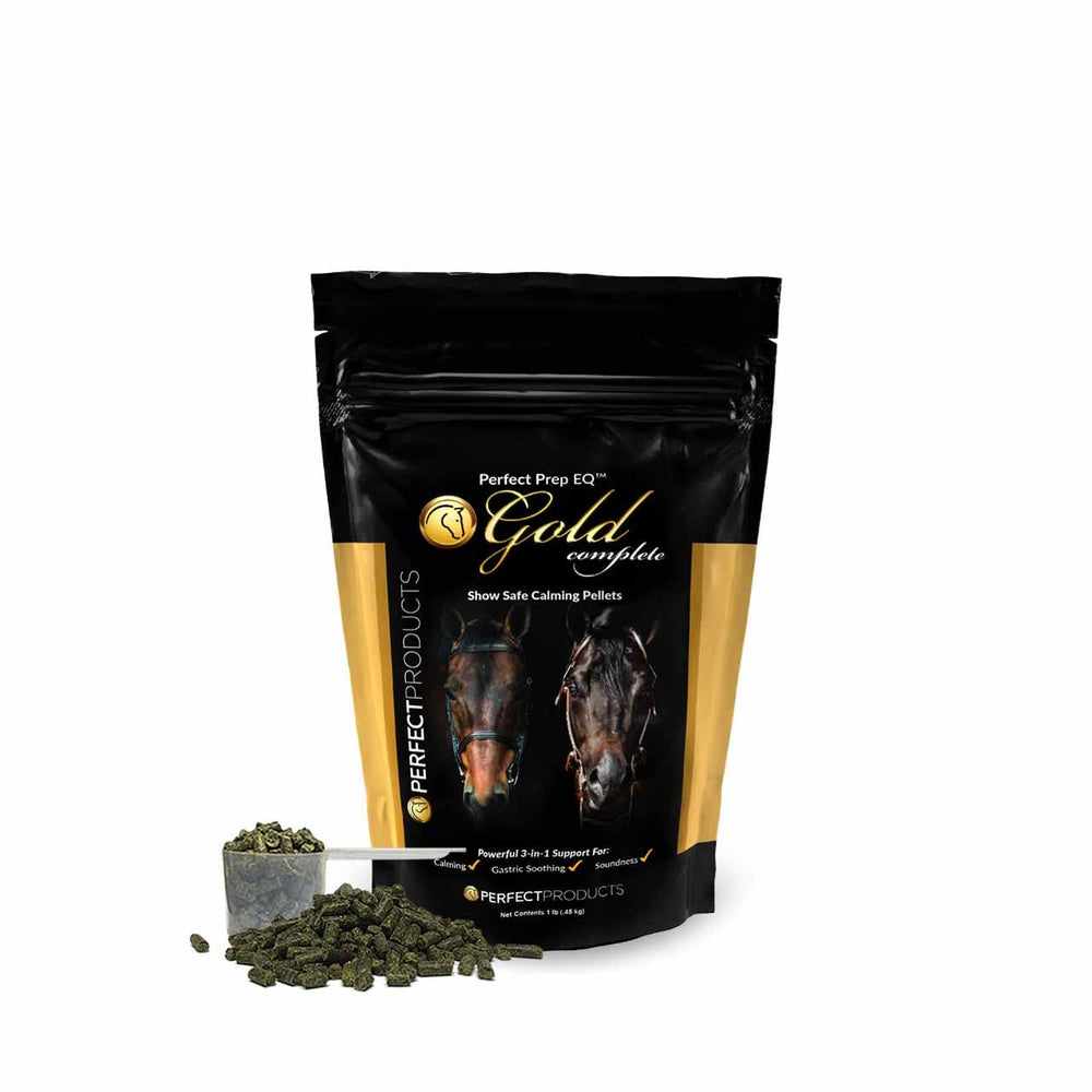 Apoyo gástrico suave incluido en Perfect Prep EQ Gold Pellets.