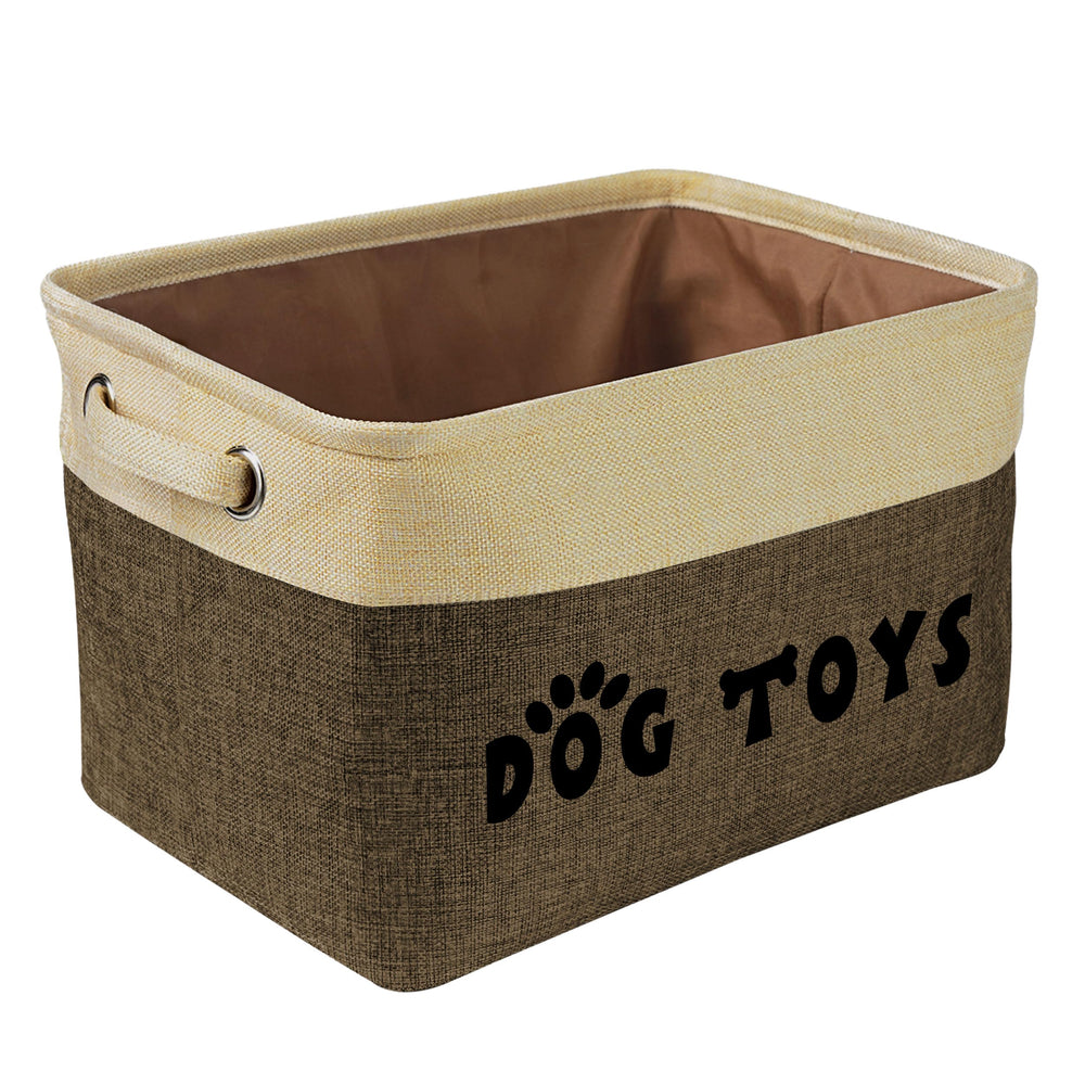 PET ARTIST Panier jouets chien, grande capacité pour tout ranger.