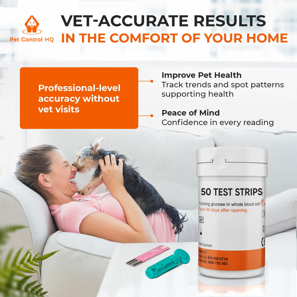 Pet Control HQ tecnología de dos chips de código: resultados rápidos para perros y gatos.