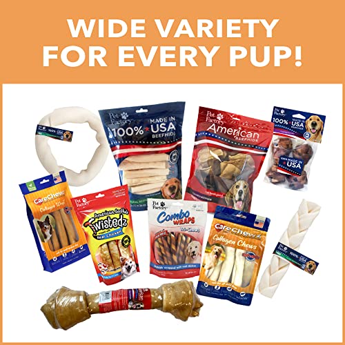 Pet Factory CareChewz: experiencia de masticación prolongada en paseos y sesiones de juego.