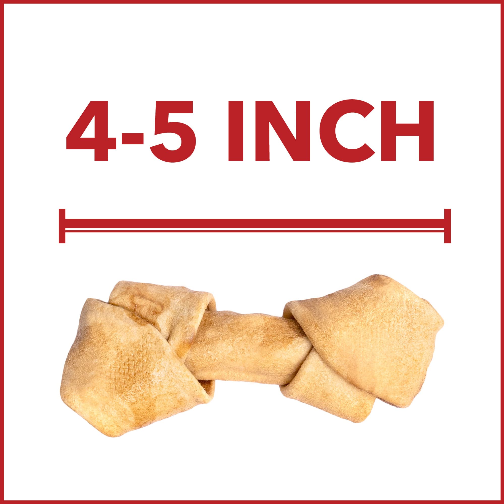 Pet Factory hueso nudo para masticar 4-5 pulgadas
