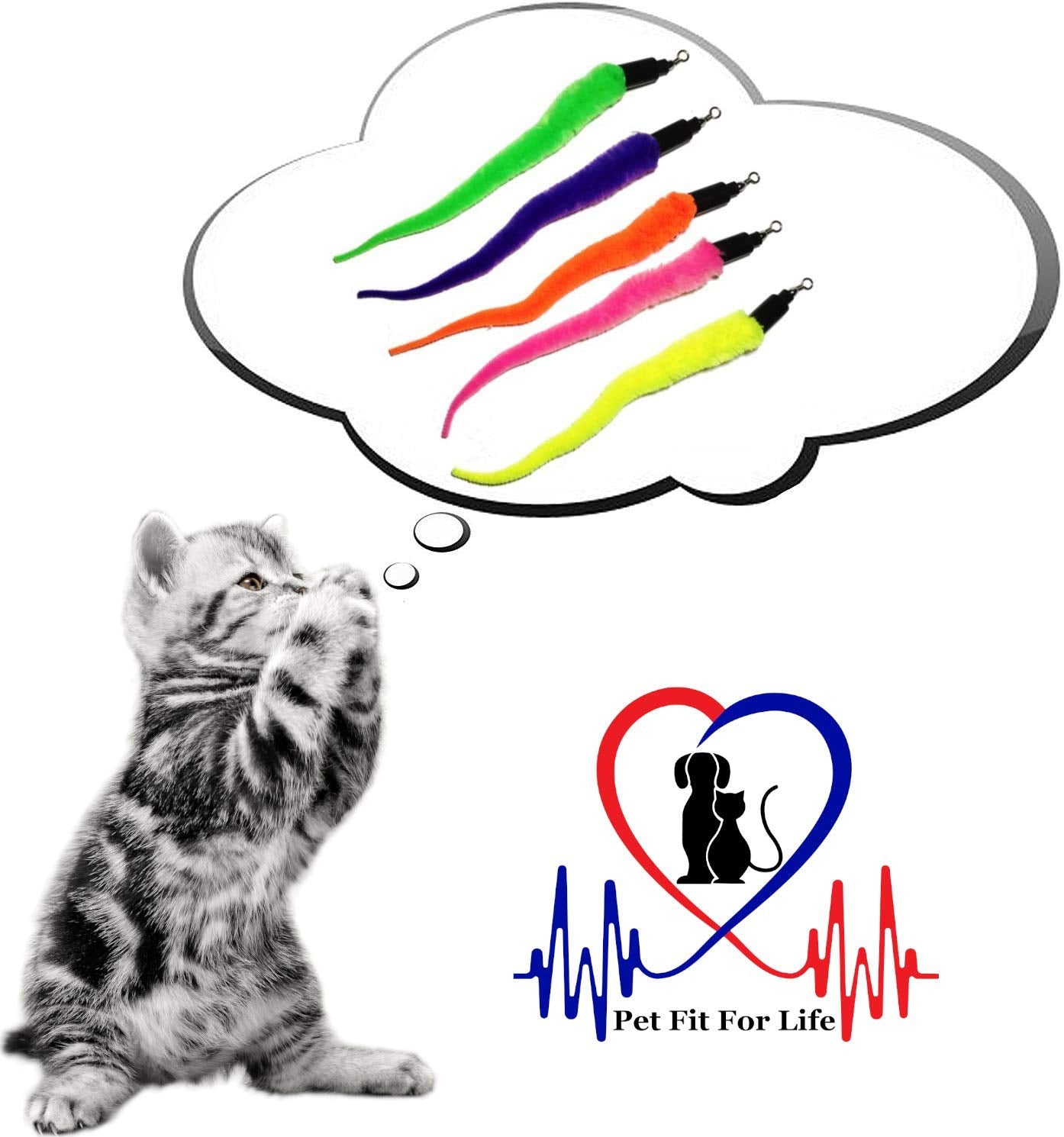 Pet Fit For Life almacenamiento seguro de juguetes para gatos