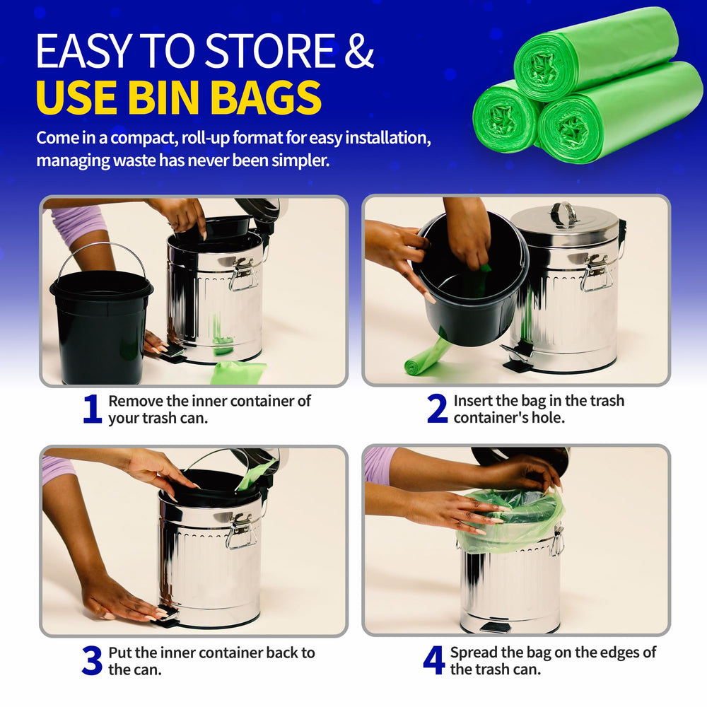 Pet Fit For Life: bolsas que se despliegan desde la base, cambio rápido y limpio.