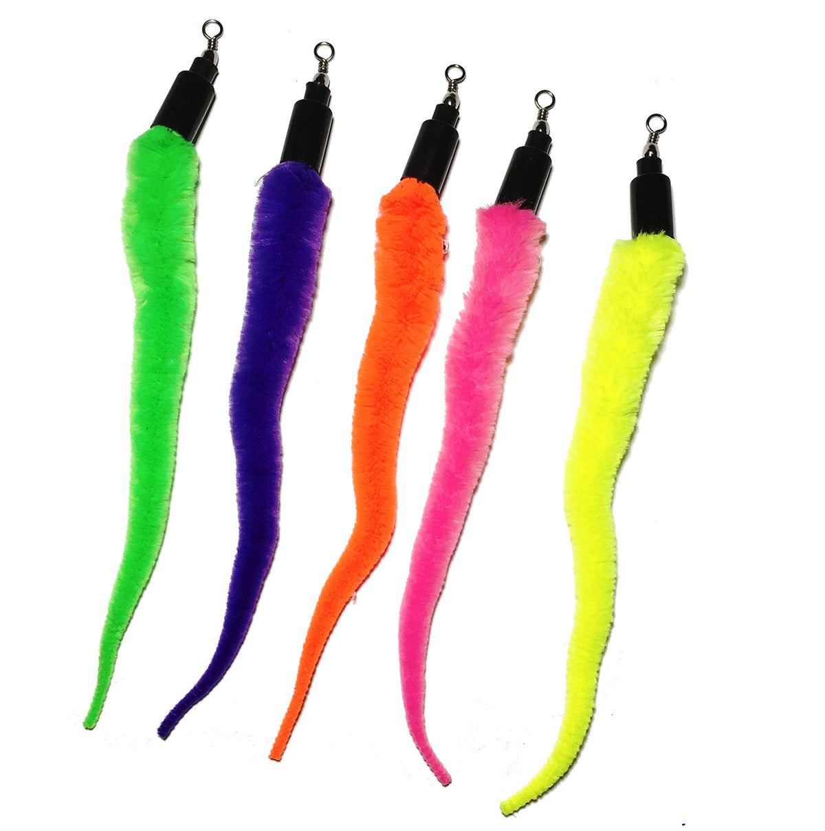 Pet Fit For Life gusanos ondulados suaves para juego interactivo en casa
