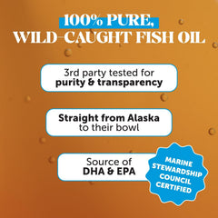 Pet Honesty cuidado de piel y pelaje con omega-3.