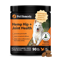 Pet Honesty Hemp Hip & Joint: empaque articular para perros, mejora movilidad