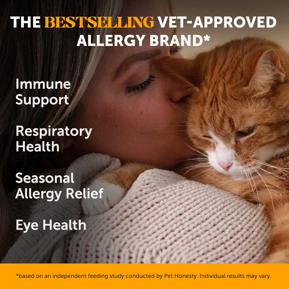 Pet Honesty: textura crujiente-cremoso con sabor a pollo para gatos.