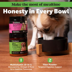 Pet Honesty: ingredientes naturales, calabaza y pectina para la salud digestiva cotidiana.
