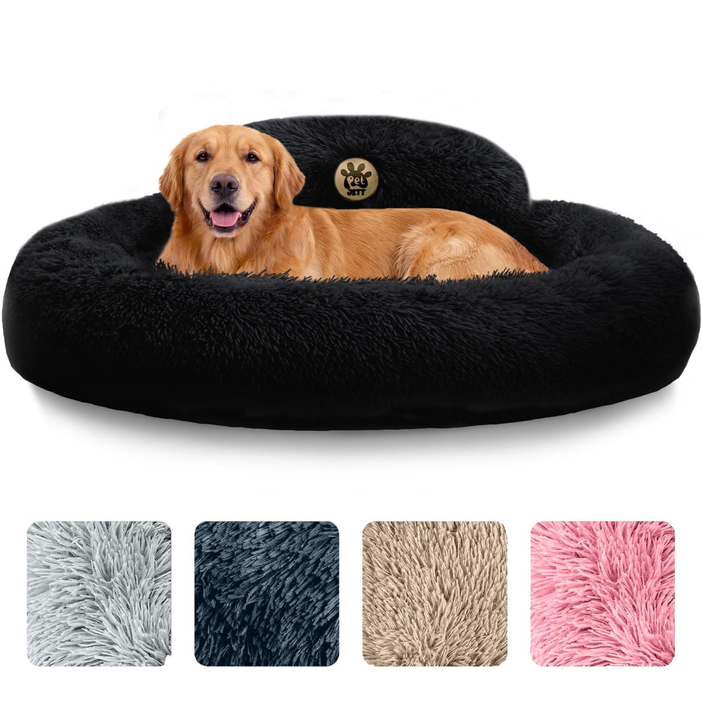 Pet Jett cama-perro grande donut: descanso envolvente y cómodo.