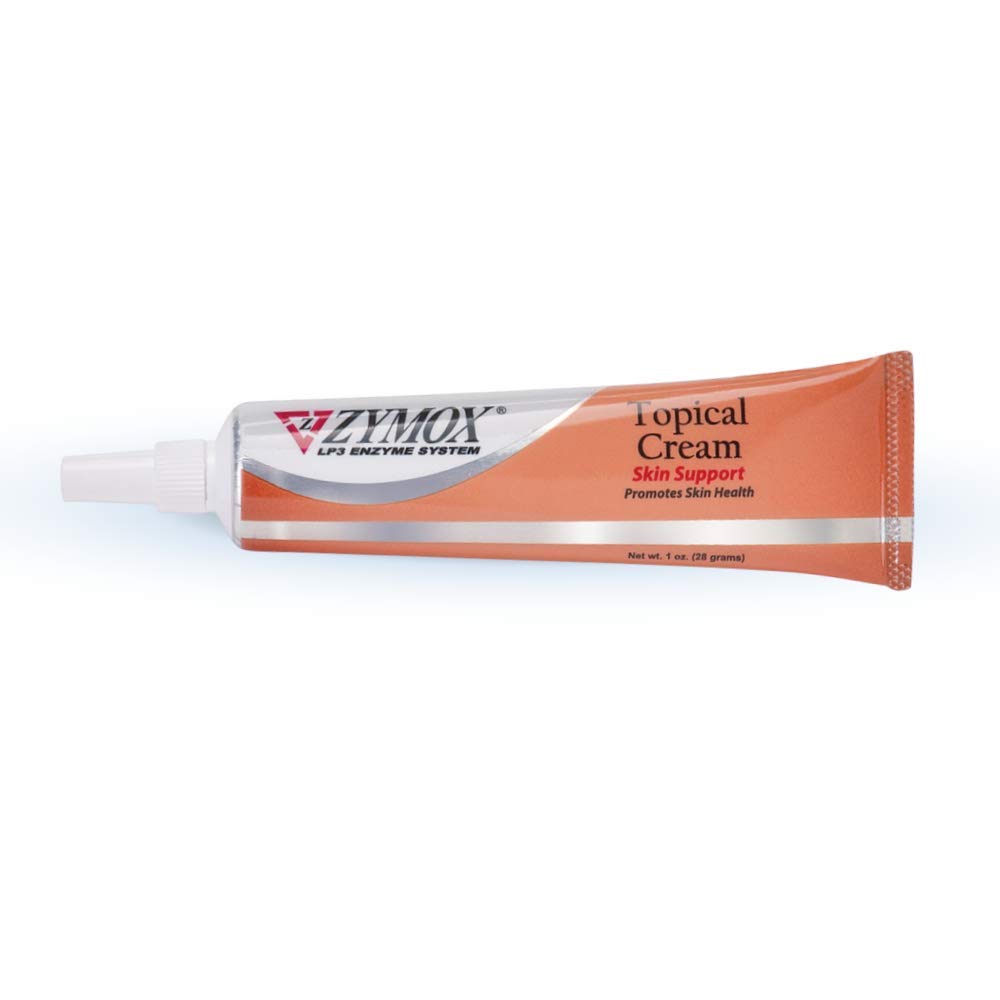 ZYMOX crema tópica para perros y gatos, alivio suave de irritaciones de la piel.
