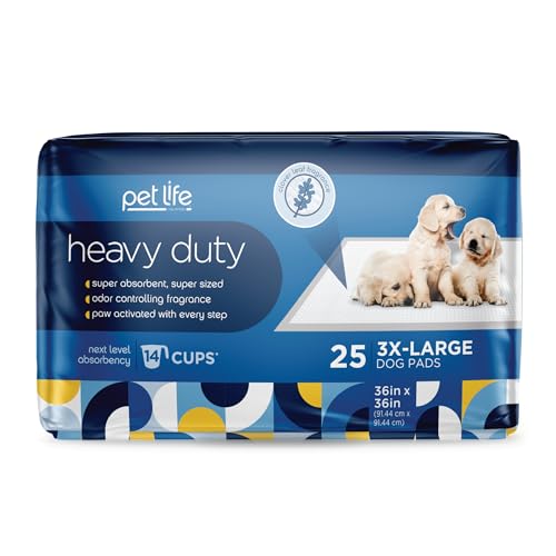 Pet Life Unlimited con 5 capas de absorción para suelos secos