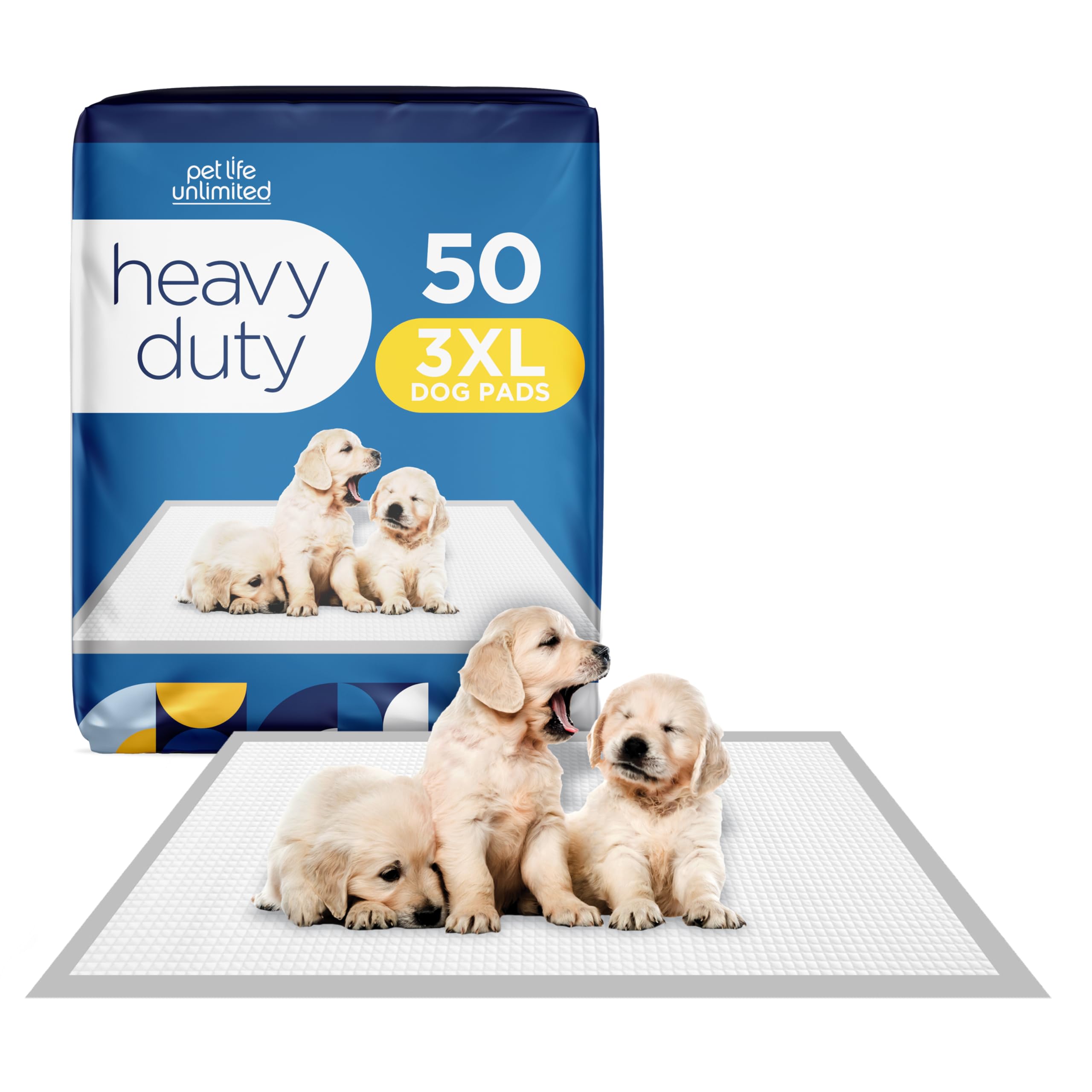 Almohadilla Pet Life Unlimited 3XL, gran cobertura para entrenamiento y perros grandes