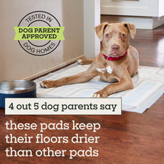 Pet Life Unlimited Smart Prints XL, almohadillas antifugas para áreas de mayor tránsito.