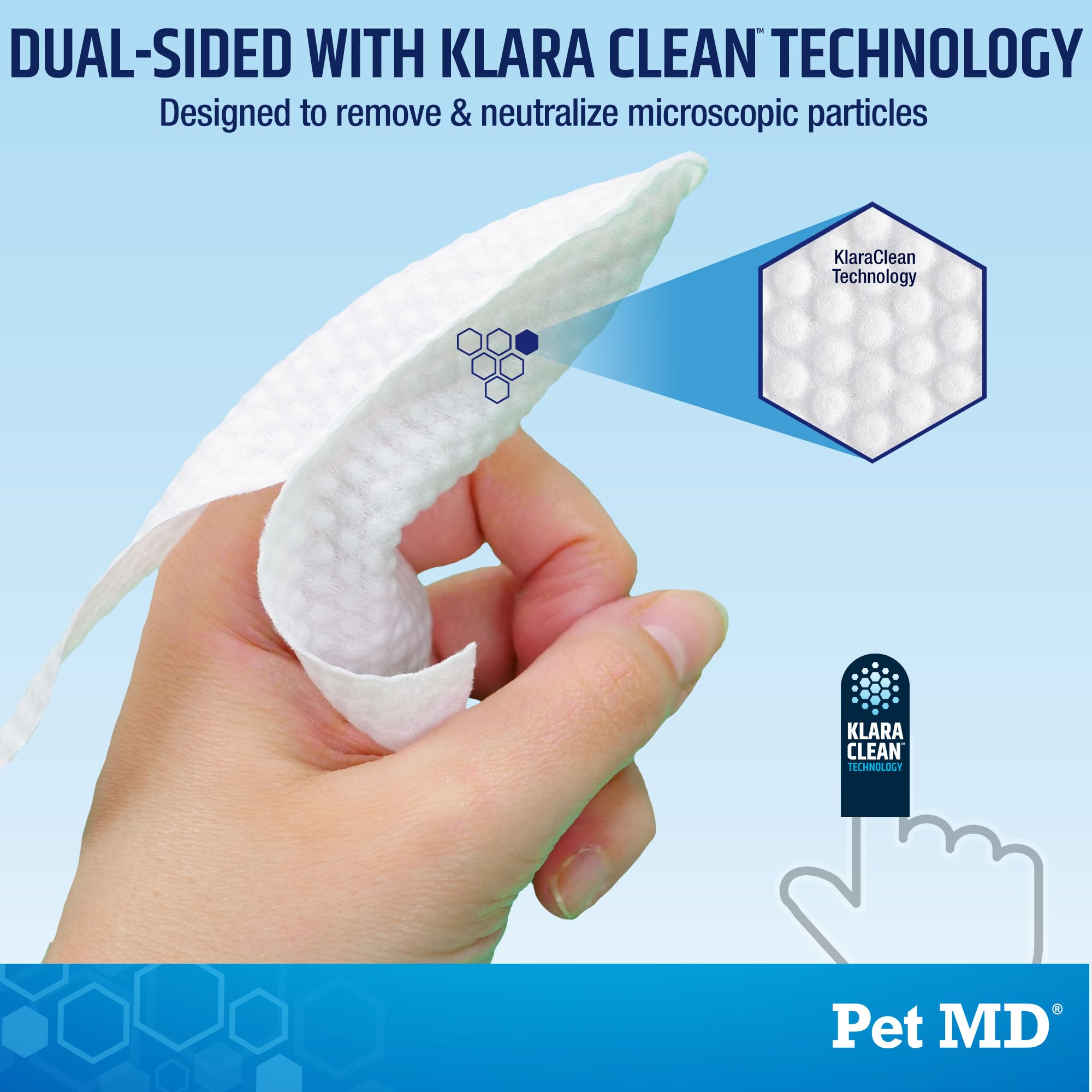 Pet MD: hecho en Estados Unidos para seguridad y calidad.