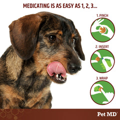 Pasta de Pet MD con probióticos para la digestión de tu perro