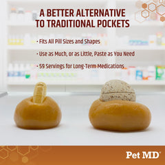 Pet MD Wrap A Pill: facilita la administración de medicación.
