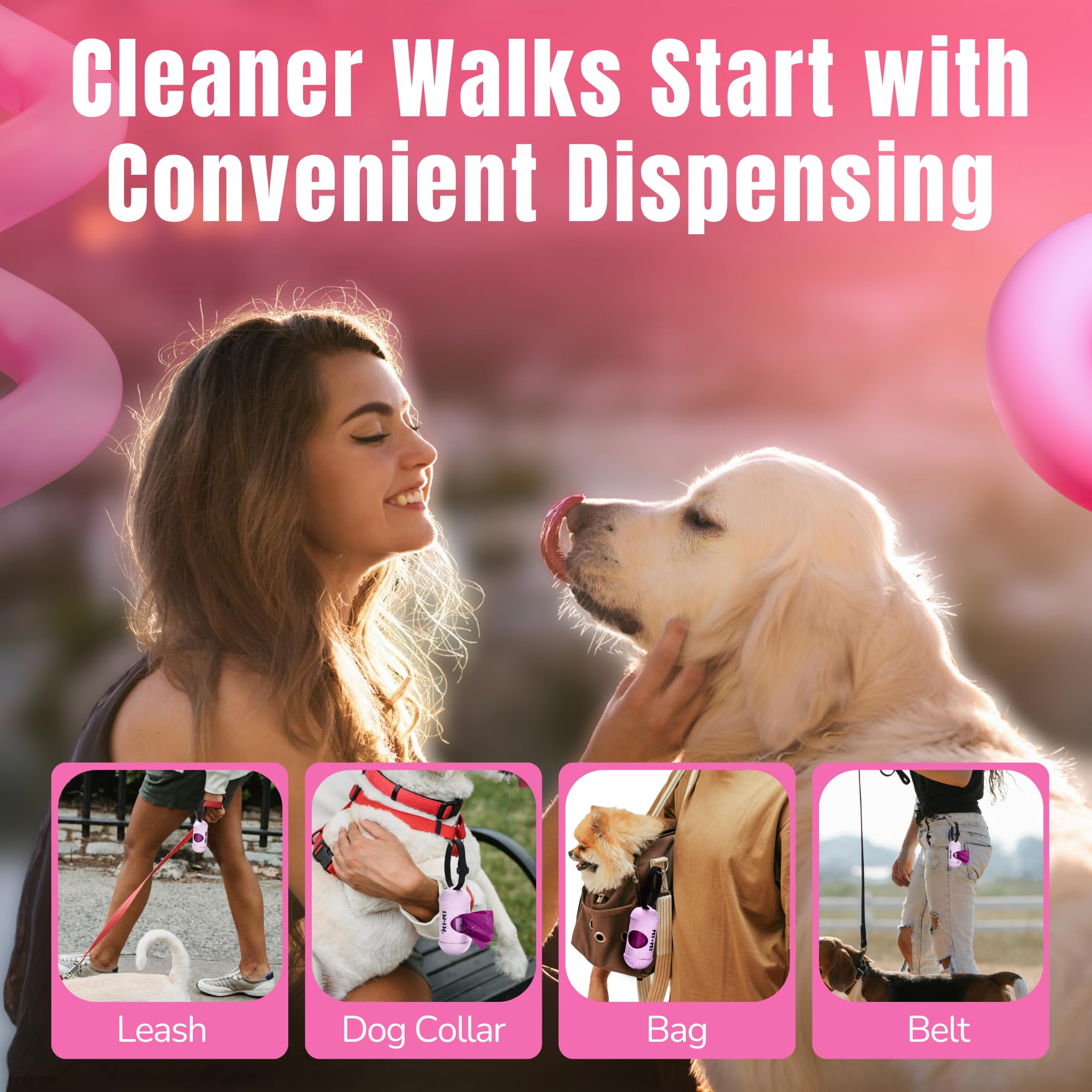 PET N PET bolsas desechos multipropósito para perros y gatos.
