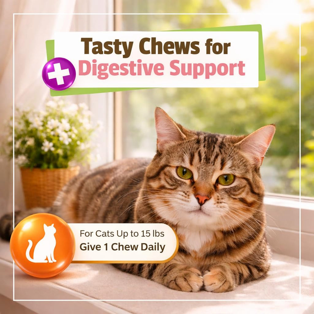 Pet Naturals Calming Chews gato-guarderia: compatible con estancias de gatos.
