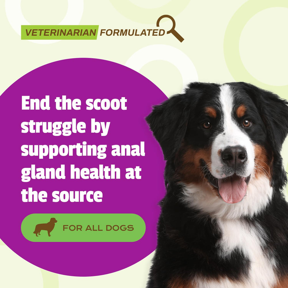 Barra Scoot Bars de Pet Naturals, imagen del envase, apoya glándulas anales.
