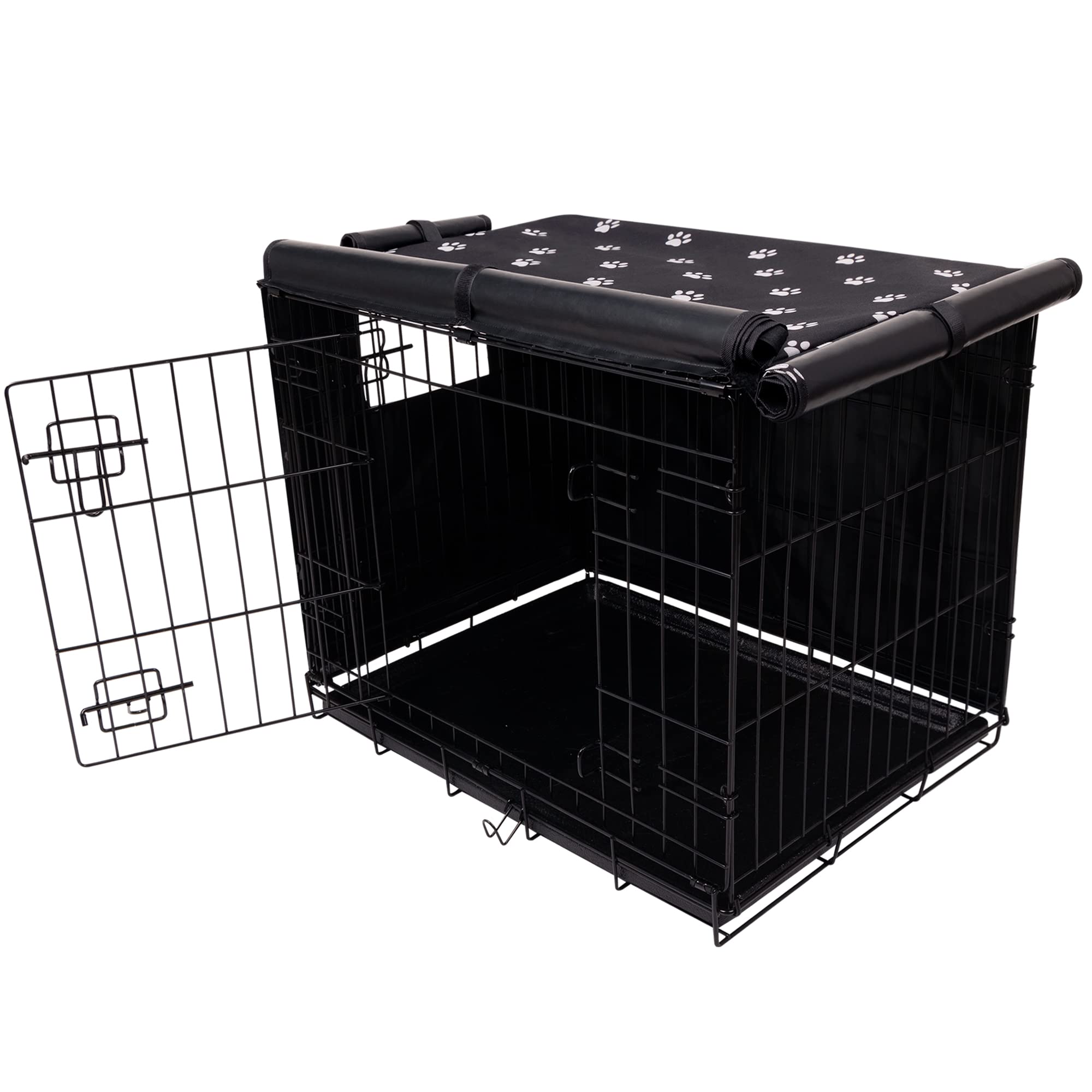 Pet Prime funda jaula perro 30 pulgadas: protección contra viento y polvo para uso diario.