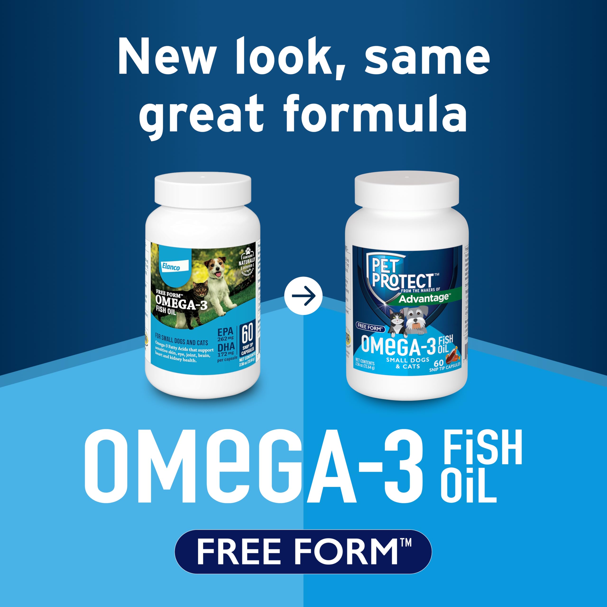 Aceite omega-3 de origen natural para mascotas, fácil de medir