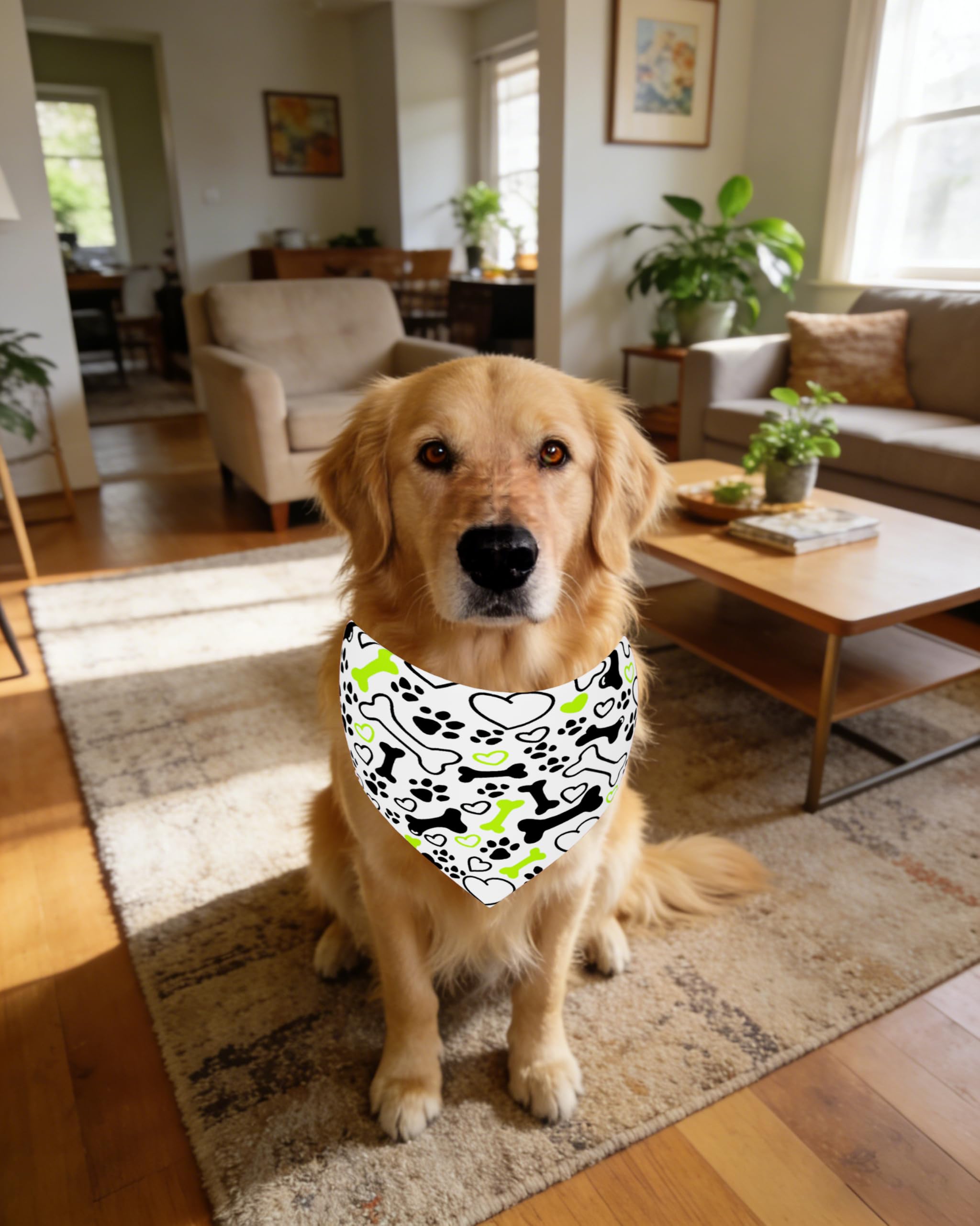 PET SHOW bandana para grooming, accesorio versátil para el cuidado.