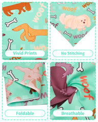 PET SHOW bandana XL para perros grandes con medidas adecuadas.