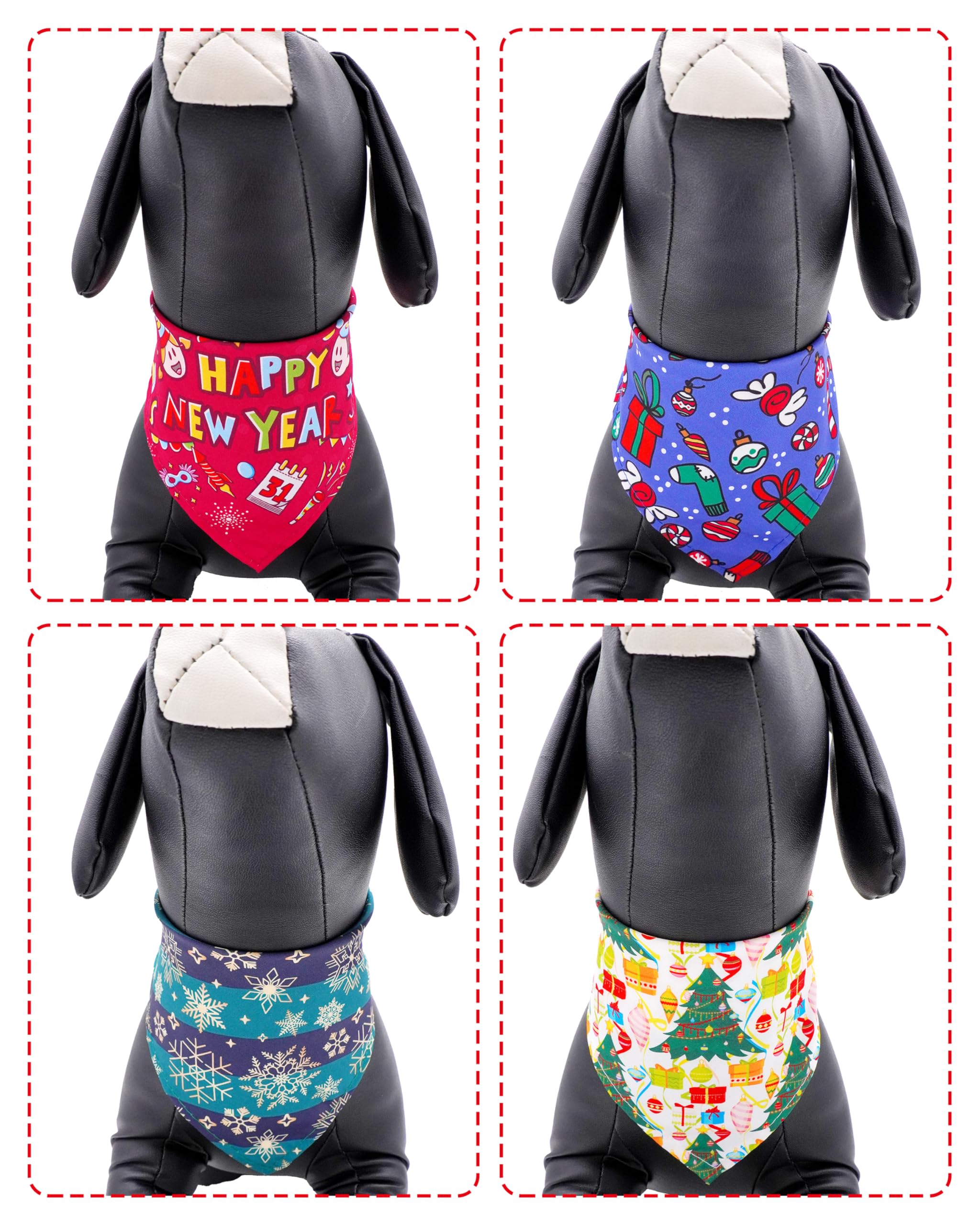 PET SHOW bandanas para cuellos grandes, se ajustan con facilidad