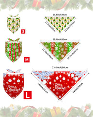 PET SHOW bandanas con disenos navidad y año nuevo, ideales para fotos festivas