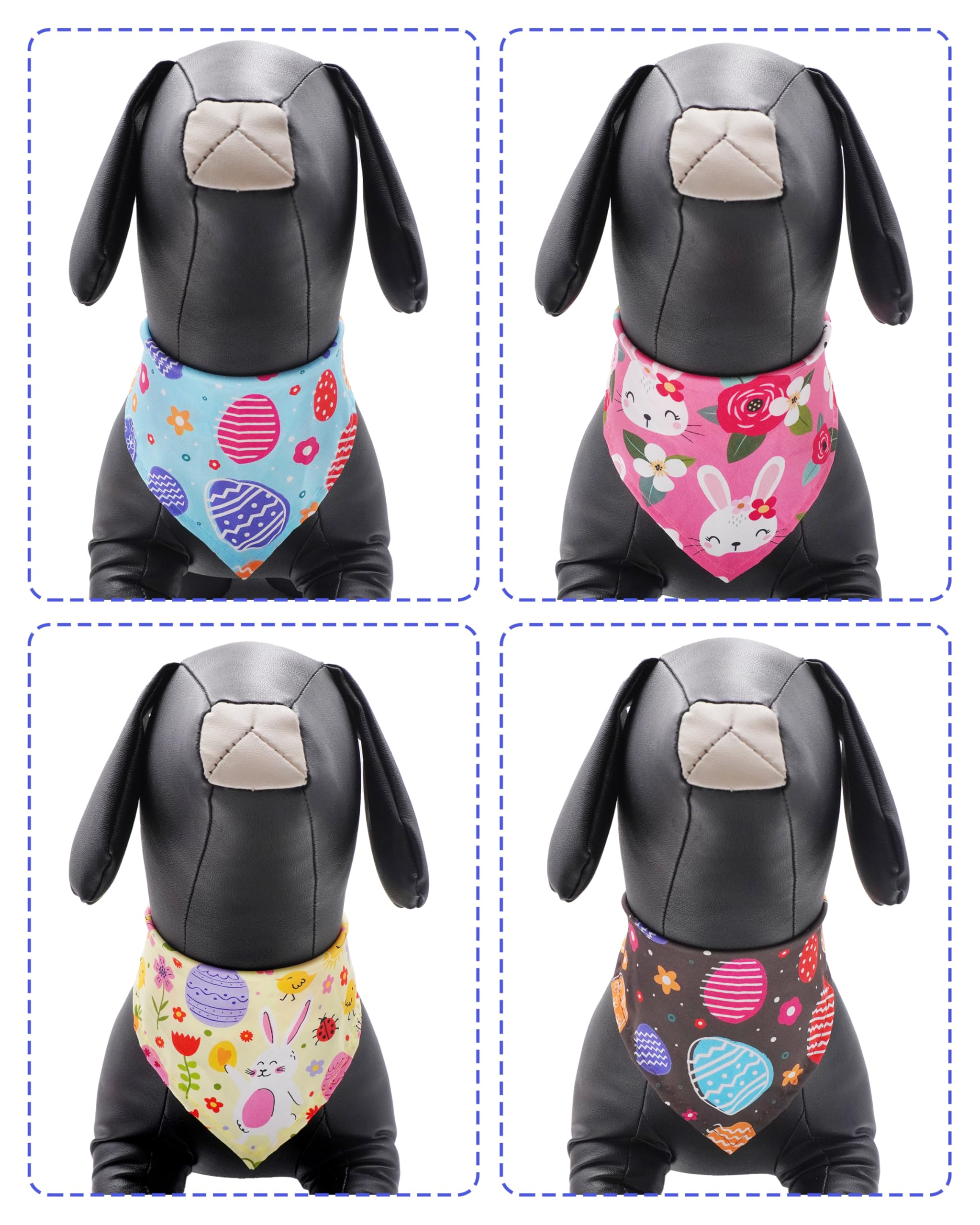 Bandana multicolor PET SHOW para la fiesta de Pascua y reuniones