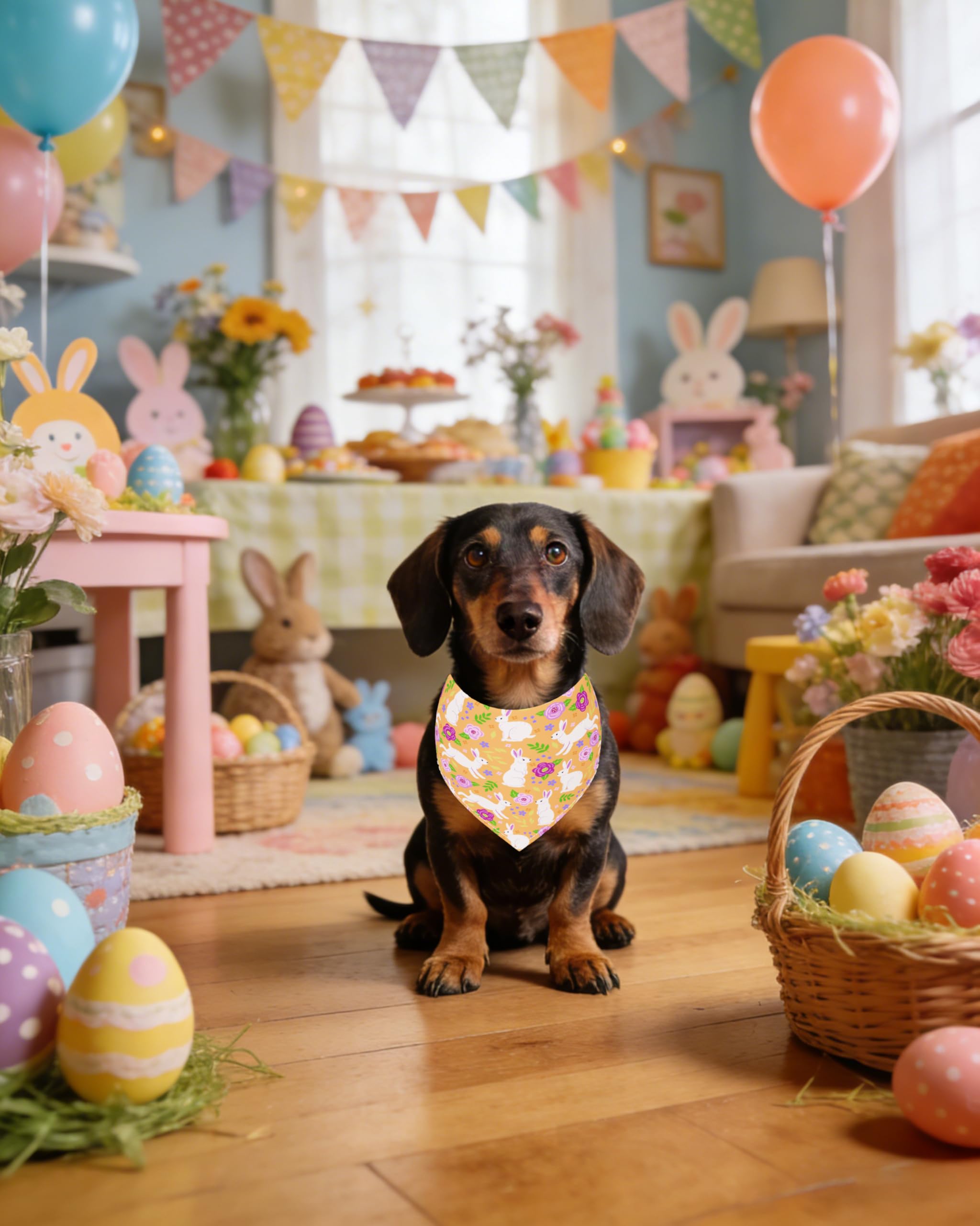 PET SHOW bandana de Pascua para gatos: accesorio festivo suave para sesiones de fotos