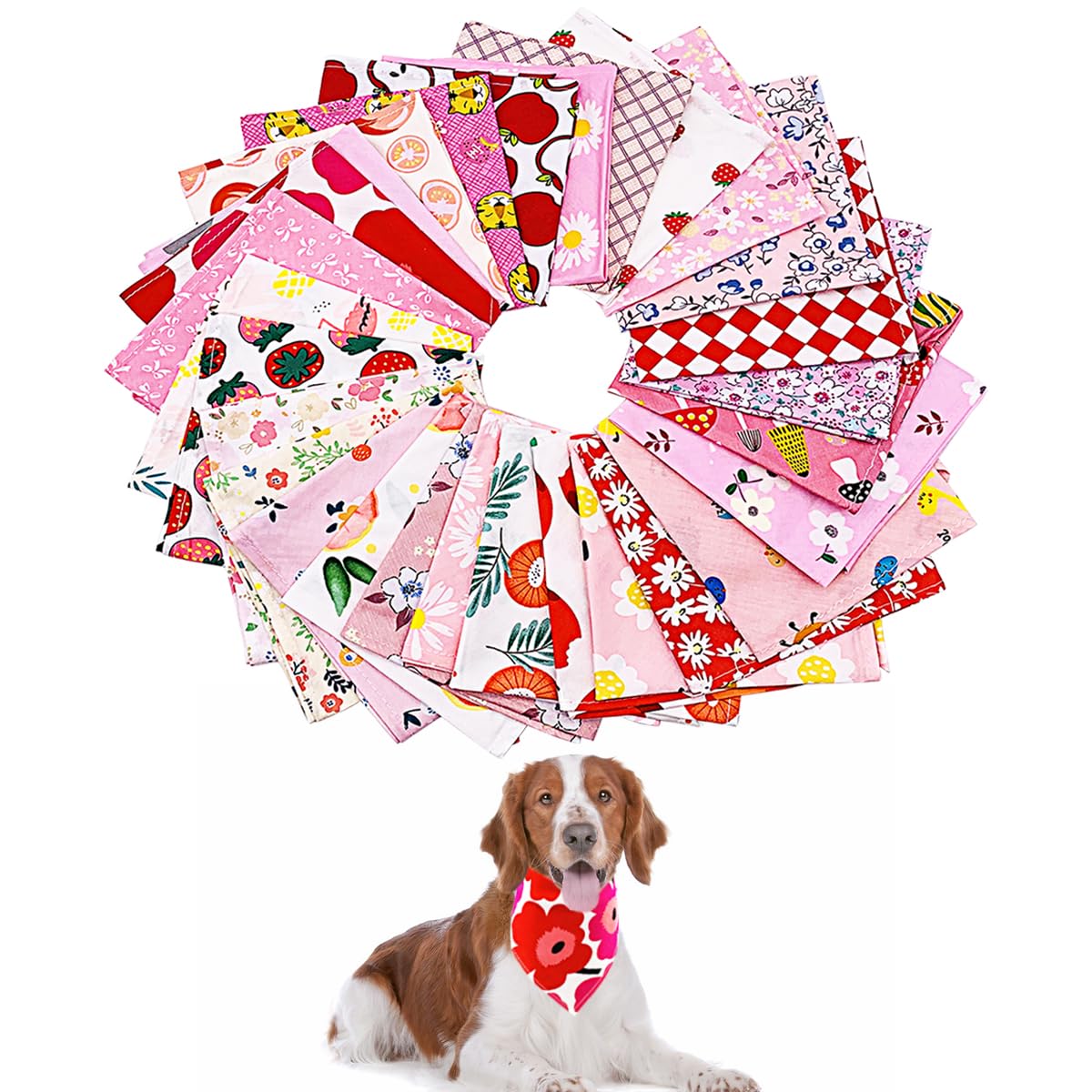 Bandanas PET SHOW para perros y gatos, colección variada para estilo diario.