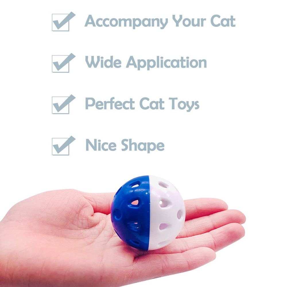 PET SHOW bolas gato con sonajero, colores brillantes que atraen la curiosidad.