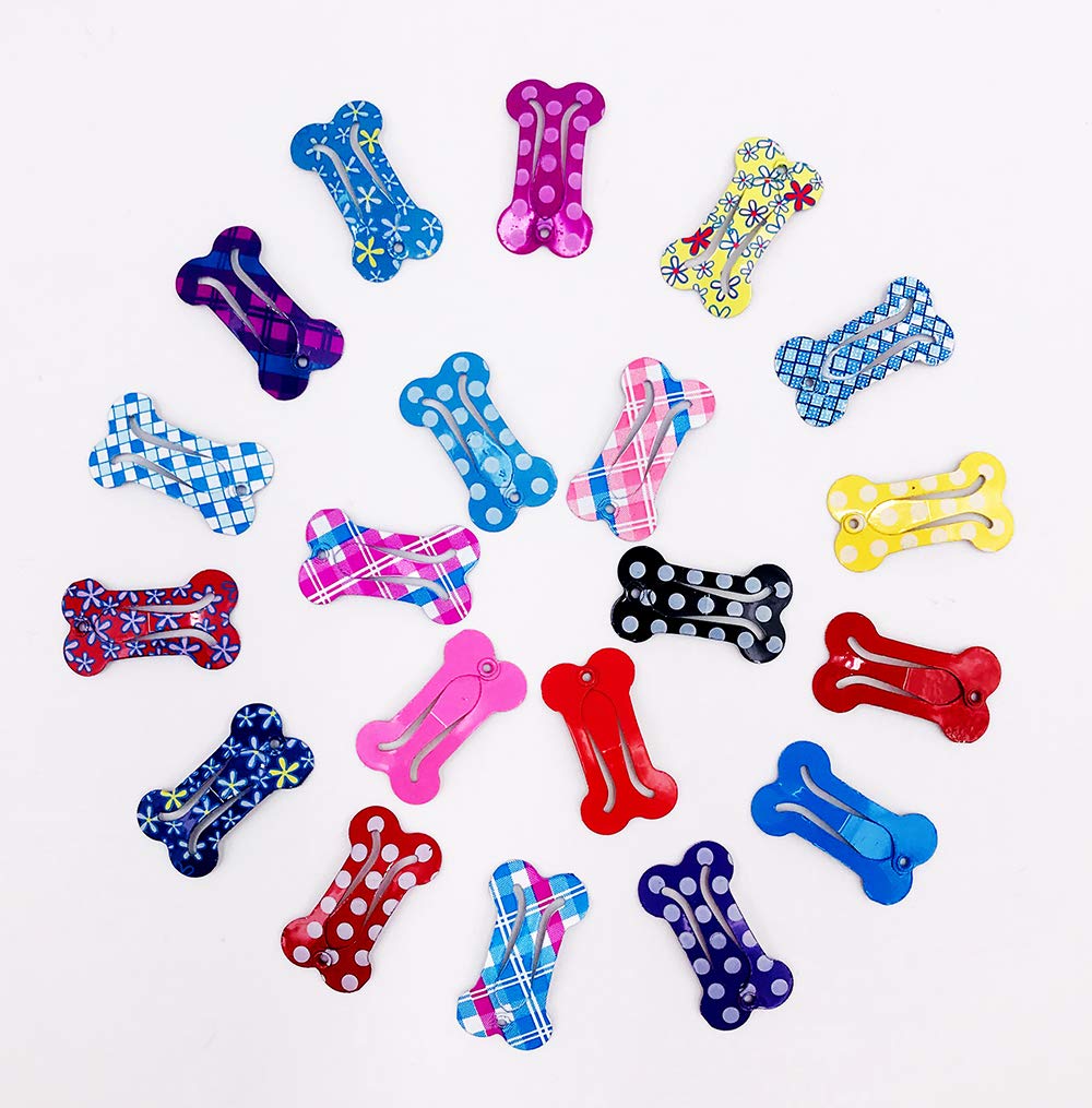 Clips PET SHOW en lote de 20 piezas, color aleatorio para estilos diferentes.
