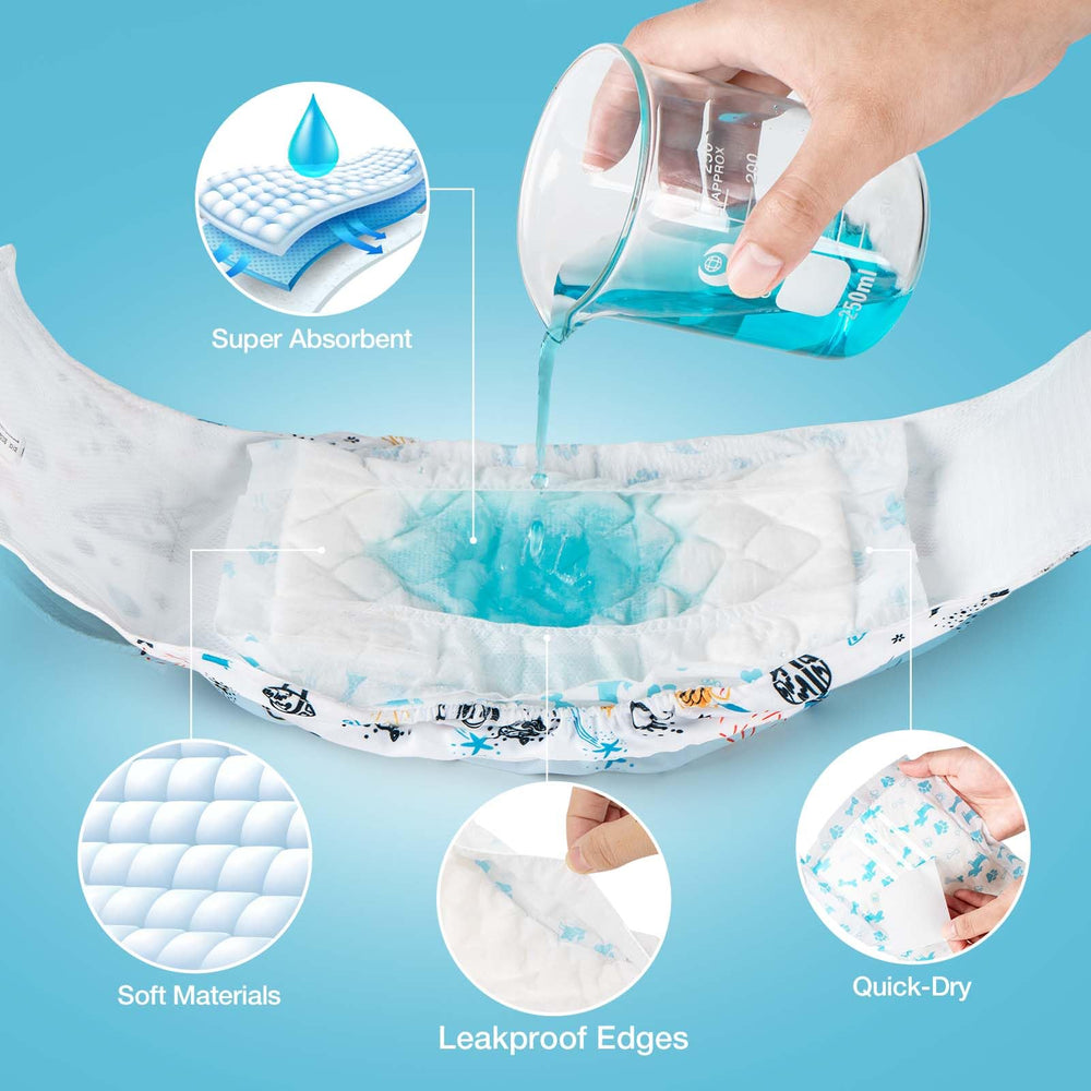 Pet Soft liners de uso múltiple para bandas lavables y pañales femeninos.