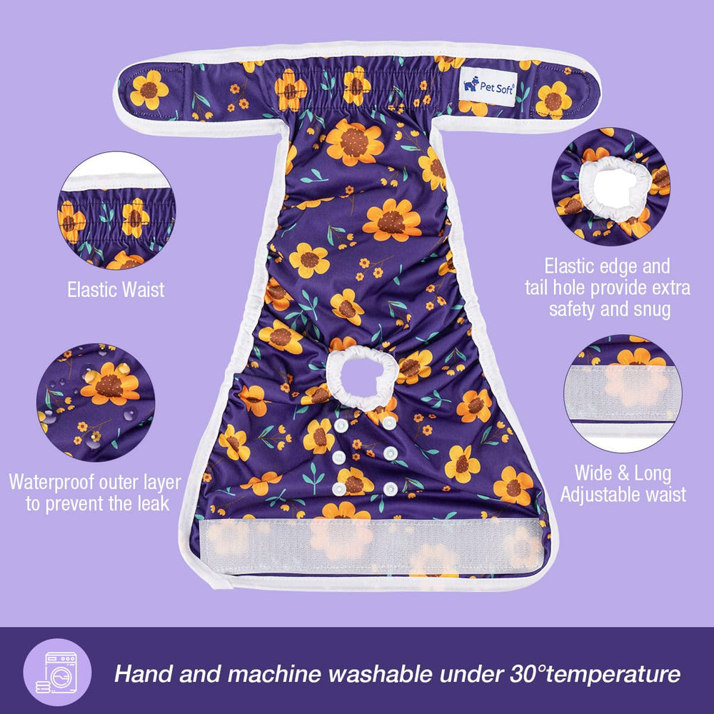 Pet Soft material resistente, lavable y listo para lavados frecuentes.