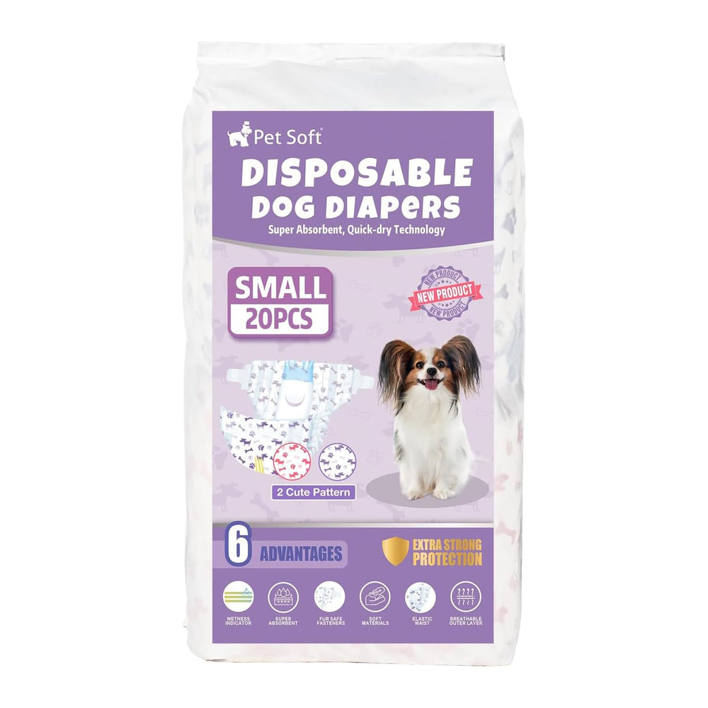 Pet Soft pañales femeninos para perro, servicio al cliente rápido y útil.