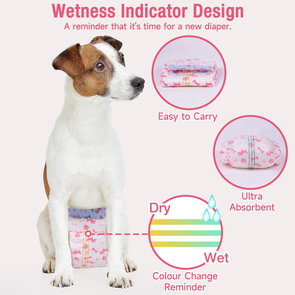 Indicador de humedad Pet Soft XS, avisa cuándo cambiar el pañal.