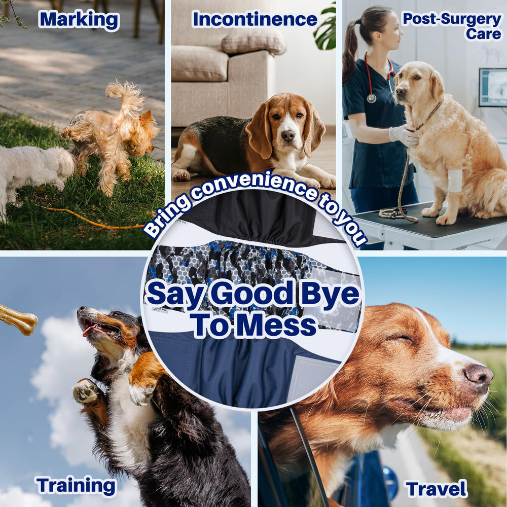 Pet Soft panales para Perro Macho XXL Camuflaje: ideales para entrenamiento y viajes