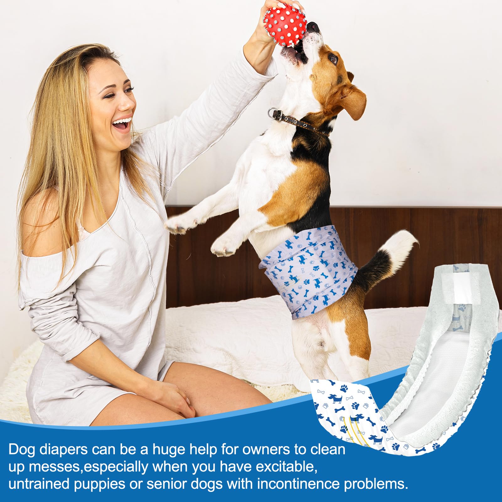 Pañales Pet Soft ideales para uso diario o viajes.